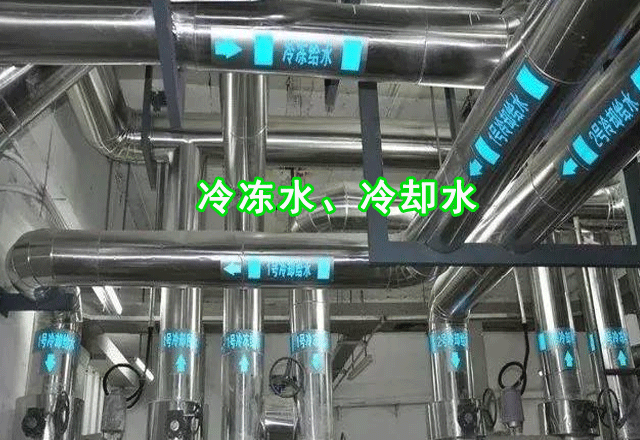 冷凍水（熱水）、冷卻水